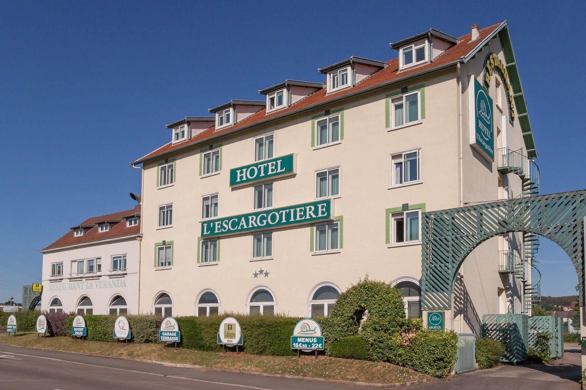 Logis Hotel L'Escargotiere Dijon Sud - 체노베 외부 사진